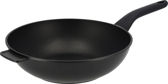 SILVERCREST Aluguss-Wok mit Antihaftbeschichtung in Schwarz, Durchmesser: 32 cm - Bild 1