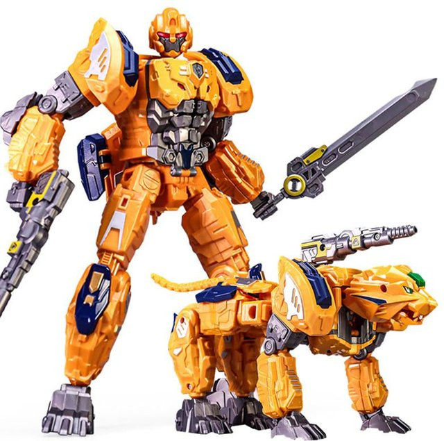 Yiran toy 1 Verwandlung Roboter Auto Actionfigur, Tiere, Fahrzeuge, 23cm, ab 14 Jahren - Bild 1