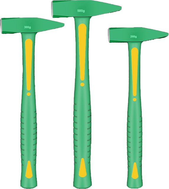 AXE SHAN Stahlhammer Stoßfester Schlaghammer in Grün für Holzbearbeitung und Handwerk - Bild 1