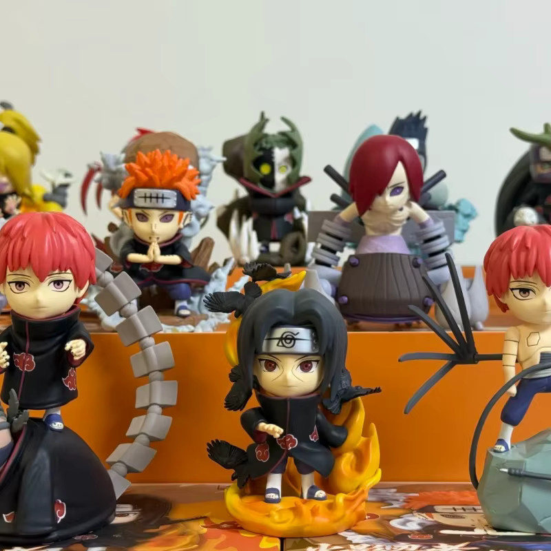 Bandai Naruto Shippuden Akatsuki Charakter Blind Box, Anime Actionfiguren - Bild 2