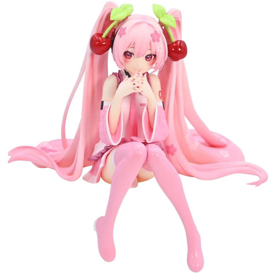 Fashnics Hatsune Miku Anime Figur Rosa Kleid PVC Modell ab 14 Jahren - Bild 1