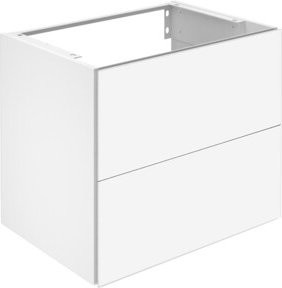 Keuco Waschtischunterschrank X-Line D mit 2 Auszügen, Farbe: Weiß, B/T/H: 65 x 49 x 60,5 cm - Bild 1
