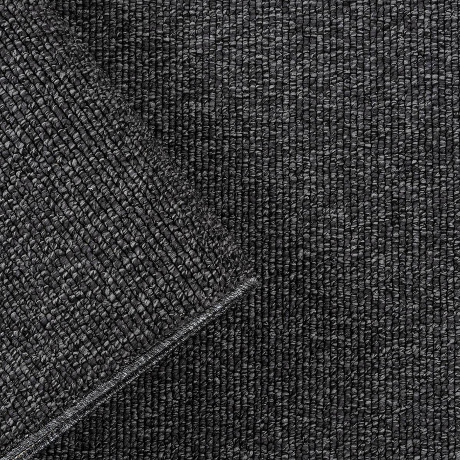Sanat Teppich LORA PLUS in Anthrazit mit modernem Design, pflegeleicht und strapazierfähig, Breite: 80 cm, Länge: 200 cm - Bild 3