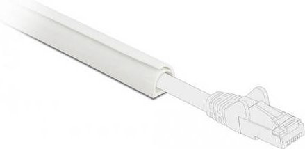 Delock Kabelkanal aus PVC in Weiß, L x B x H: 100 x 10 x 10 cm - Bild 1
