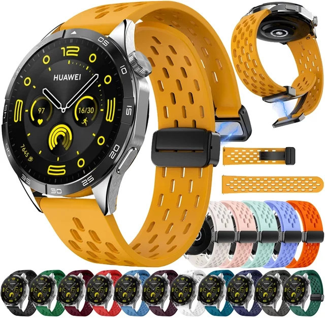 SNQP Uhrenarmband Silikon, Bunt, Unisex - Bild 1