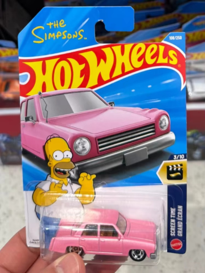 Hot Wheels Simpsons, Diecast Fahrzeugmodell, 1:64, ab 3 Jahren - Bild 4