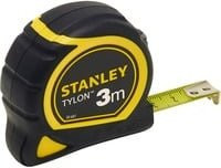 Stanley Bandmaß Tylon in Gelb, Länge: 3 m, Breite: 1,27 cm - Bild 1