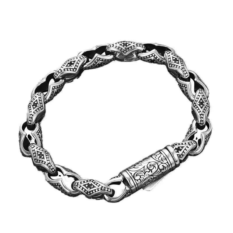 Everoyal Armband, Kristall Schwarz Cube, Unisex, 18-22 cm - Bild 2