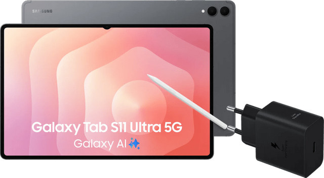 Samsung Galaxy Tab S11 Ultra Tablet 14,6 Zoll 256GB Wi-Fi und 5G Grau - Bild 1