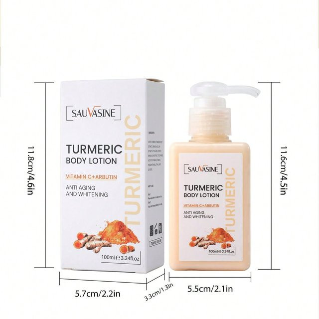 Beauty Makeup Station Kurkuma Körperlotion, 100 ml, Unisex - Bild 1