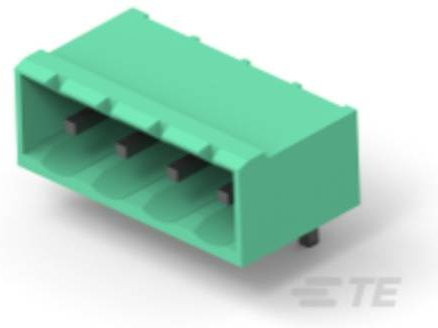 TE Connectivity 796644-9 Box in Schwarz und Grün - Bild 1