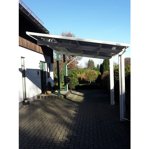 Ximax Einzelcarport Linea Typ 80 in Weiss, B/T: 272,6 x 495,4 cm - Bild 4
