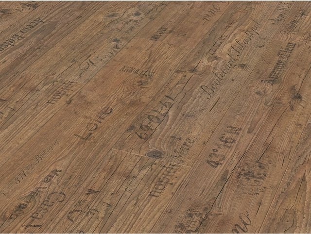 Kaindl Laminatboden Comfort Toscana Flair in Altholzstruktur, Farbe: Braun, Dicke: 7 mm - Bild 1
