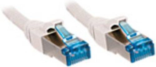 Lindy RJ45 Patchkabel CAT 6a S/FTP Ethernet LAN Weiß 15,00 m - Bild 1