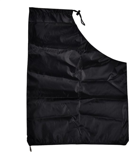 Garten Laubgebläse Auffangbeutel aus Oxford Polyester in Schwarz mit Reißverschluss für Laubbläser und Rasenmäher - Bild 1