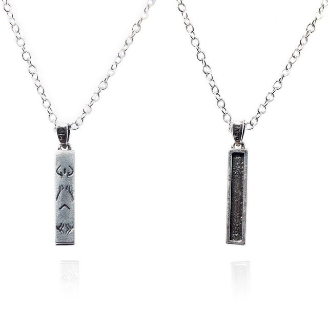 CedarDew Halskette mit Anhänger, Jujutsu Kaisen Yuji Itadori, Silber, Metall, Unisex - Bild 1