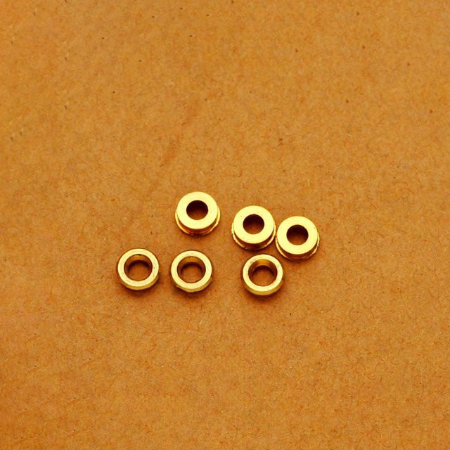 Victorinox Messingschraubenmutter und Nietkappe in Gold für Schweizer Taschenmesser Swisschamp, Durchmesser: 58 mm, 65 mm, 84 mm, 91 mm und 111 mm - Bild 1