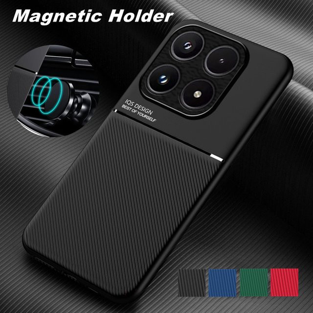 Robuste und rutschfeste Schutzhülle für Xiaomi 17T Pro und Mi 17 5G mit magnetischer Saughalterung in Schwarz oder Grün - Bild 1