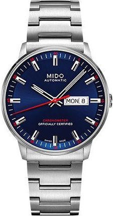 Mido Armbanduhr Automatik, Edelstahl, Blau, 40 mm, Herren - Bild 1