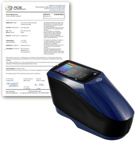 PCE Instruments PCE-CSM 20-ICA Colorimeter in Blau mit USB-Anschluss - Bild 1