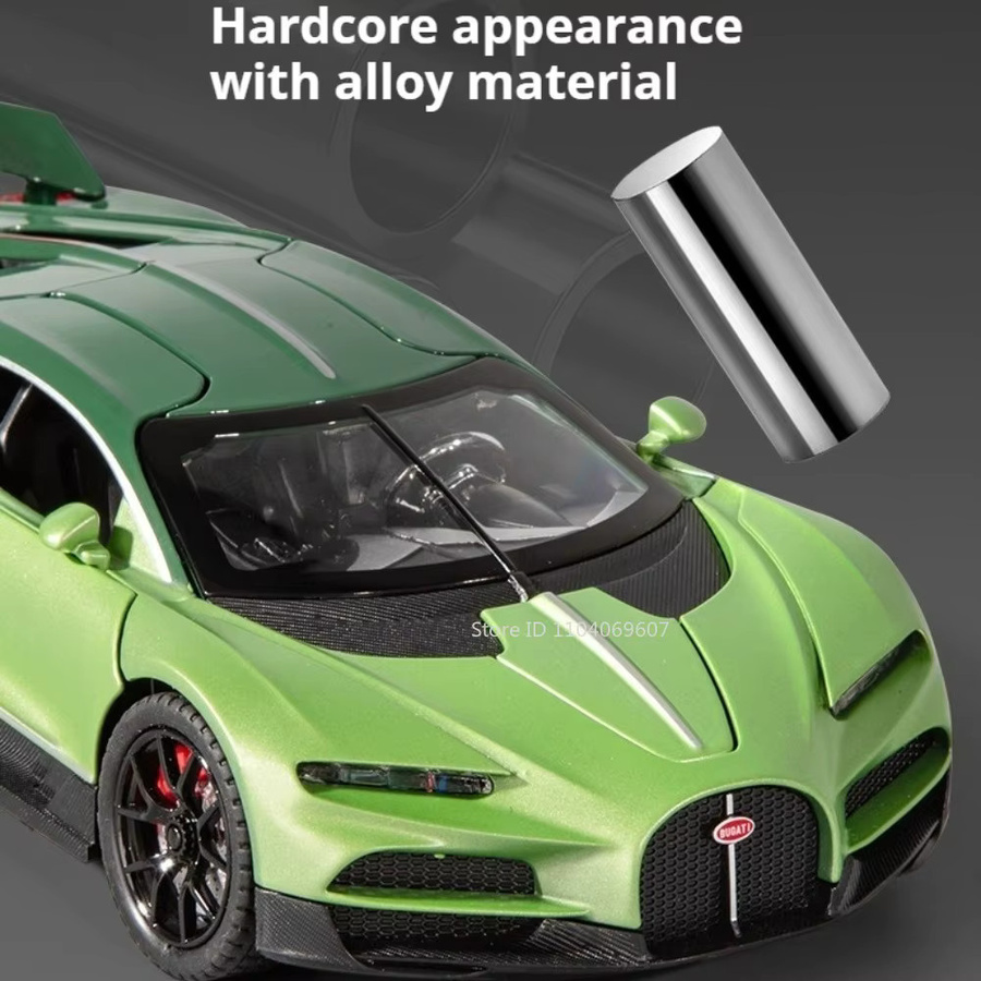 MAKEDA Tourbillon Bolide Sportwagen, 1:24, Metall, mit Licht und Sound - Bild 2