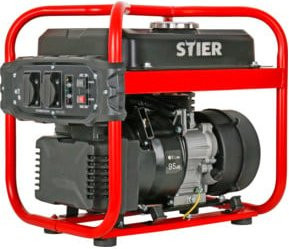 STIER Inverter Stromerzeuger SNS-200 in Rot mit 2,0 kW Leistung - Bild 1