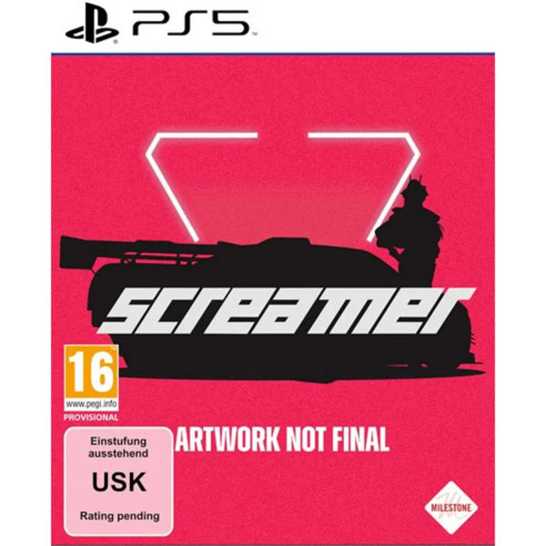 Screamer PlayStation 5 Action-Rennspiel in Pink - Bild 1