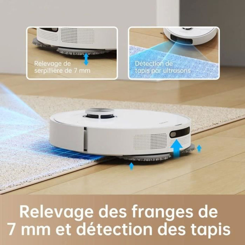 Dreame L10 Prime Saug- und Wischroboter mit Laser-Navigation in Weiß - Bild 4