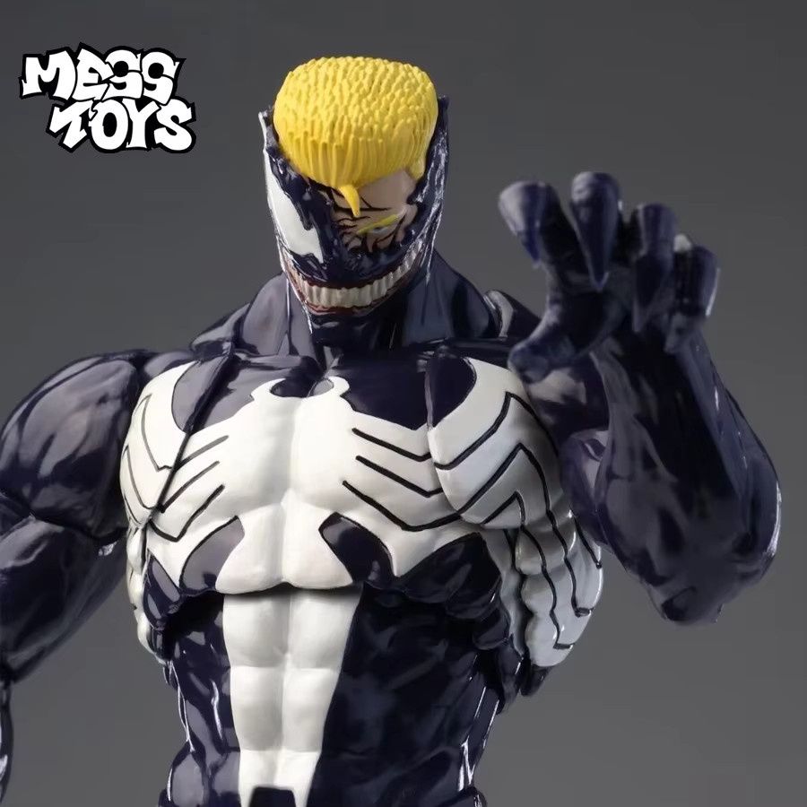 Mess Toys Venom Lethal Neighbor Spider-Man Symbiotischer Schwarzer Anzug, Actionfigur, ab 18 Jahren - Bild 4