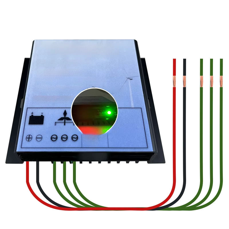 HXCONTROLLER MPPT Windturbine Laderegler für 12V 24V 48V mit Booster-Funktion für niedrige Windgeschwindigkeiten bis 800W - Bild 6