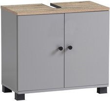 Schildmeyer Waschbeckenunterschrank Lugo in Platingrau, B/H: 59,8 x 62,4 cm - Bild 1
