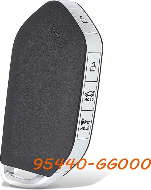 DIYKEY Smart Fernbedienung Autoschlüssel für KIA K4 2024 2025 2026, 5 Tasten, Schwarz, Teilenummer 95440-GG000 - Bild 1