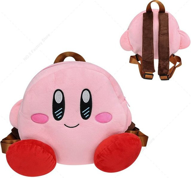 STERN Kirby Cartoon Mode Charakter Rucksack, Plüschrucksack, ab 6 Jahren - Bild 1
