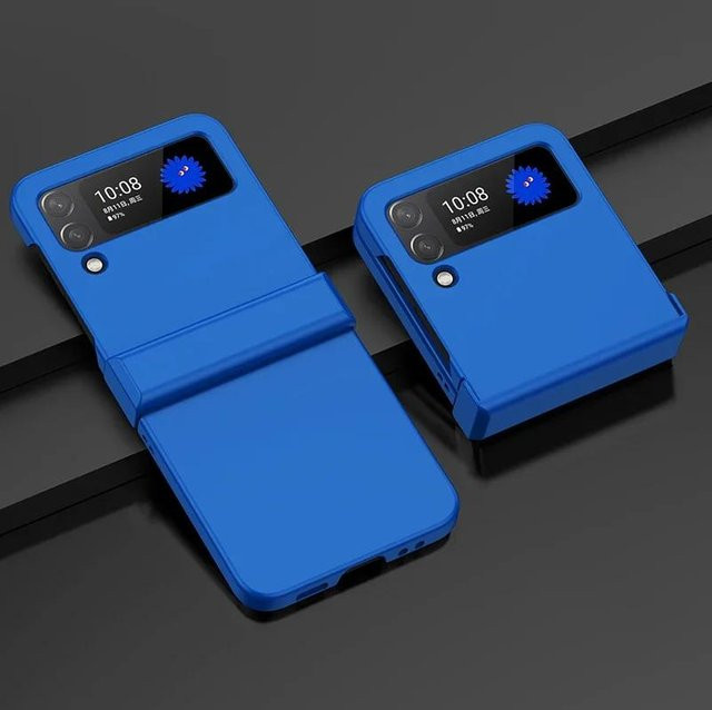 Handyhülle von REDAMIGO für Samsung Galaxy Z Flip 6 5G, 5, 4 und 3 in Blau - Bild 1