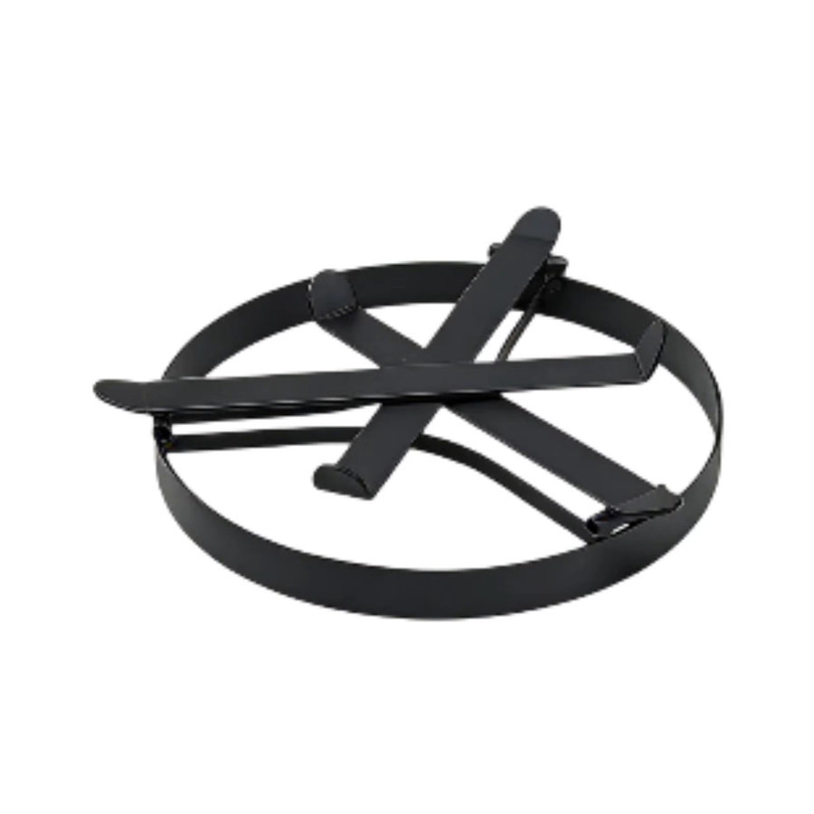 Tooyful Lagerfeuer-Dreifußständer aus Eisen in Schwarz für Dutch Oven und Kochgeschirr, Höhe: 25,0 cm, Breite: 24,0 cm - Bild 3