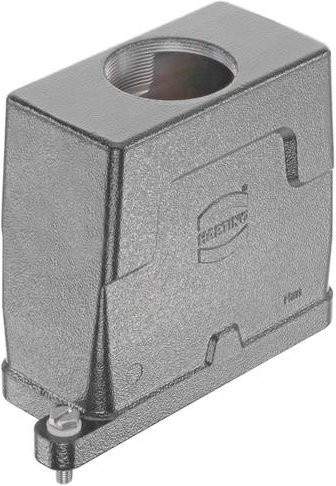 HARTING Tüllengehäuse 19 40 016 0469 19400160469 aus Edelstahl in Grau - Bild 1