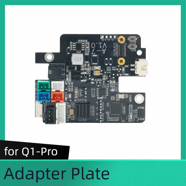 QIDI Adapterplatte für Q1-Pro 3D-Drucker Zubehör in Schwarz - Bild 1