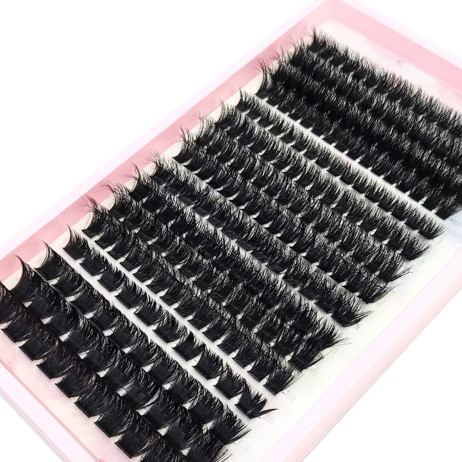 AMSDCN Einzelwimpern-Extensions, Wispy Mix, 10-16mm - Bild 3