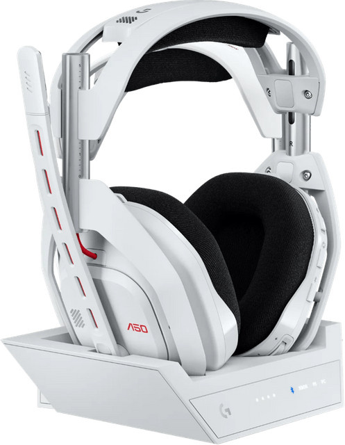 Logitech G Astro A50 Lightspeed Over-Ear Gaming Headset Weiß für PC, PlayStation und Xbox - Bild 1