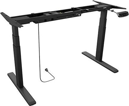 ICY BOX Elektrisch höhenverstellbares Sitz- und Steh-Schreibtischgestell IB-EW205B-T 60866, Höhenbereich: 62,0 bis 128,0 cm - Bild 1
