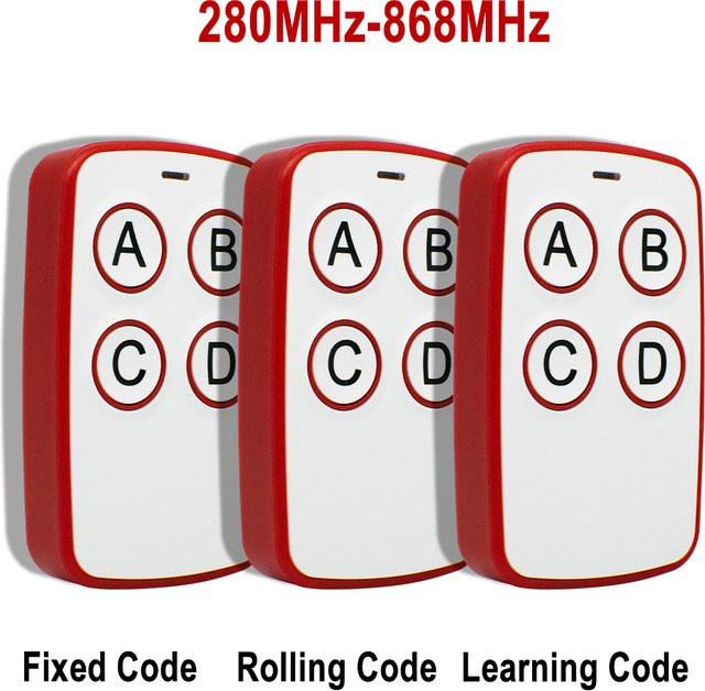 Scimagic-RC Garagentor-Fernbedienung Multi-Frequenz Duplikator Code Grabber Handsender als Schlüsselanhänger für 286 MHz bis 868 MHz - Bild 1