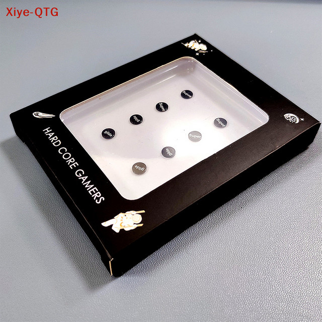 SDJZT DIY Universal Dots Mausfüße Pads Glas-Mausgleiter für Gaming-Maus Anti-Rutsch-Aufkleber 1er-Pack - Bild 1