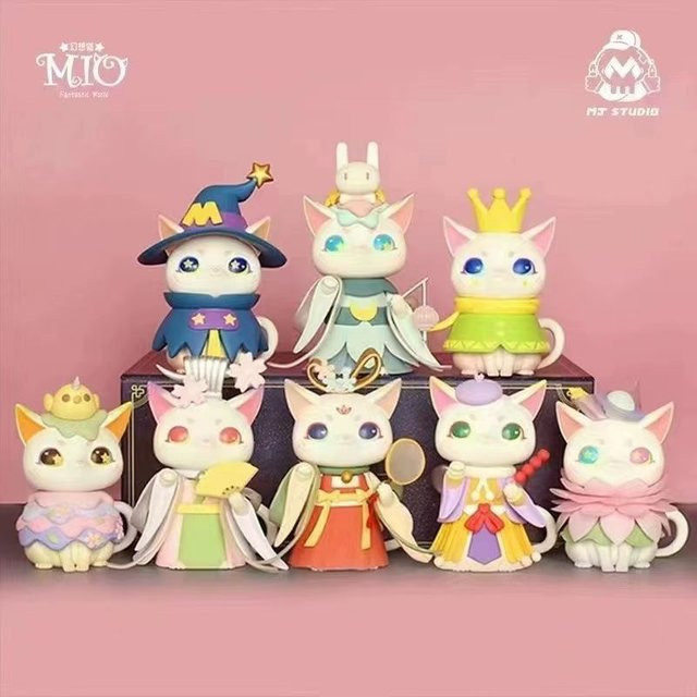Mio Fantastic World Katzen-Blindbox, PVC-Figur, Prinzessin-Stil - Bild 1