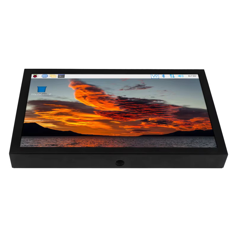 Caturda 7 Zoll IPS LCD Monitor in Schwarz mit HDMI, VGA und AV Eingang für PC, Laptop und Kamera - Bild 2