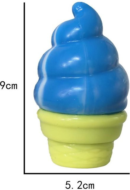BC Pet Supplies Eiscreme-förmiges Dekompressions-Quetschspielzeug, Squishy - Bild 1