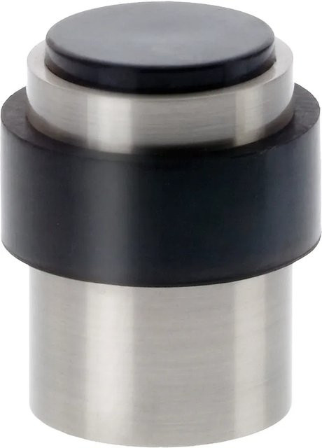 Burg Wächter Türstopper TWB 2230 für Wand und Boden in Edelstahl-Optik Silber brushed - Bild 1