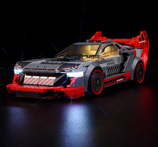 BlockGlow LED-Beleuchtungsset für LEGO Audi S1 E Tron Quattro Race Car 76921, Zubehör - Bild 1