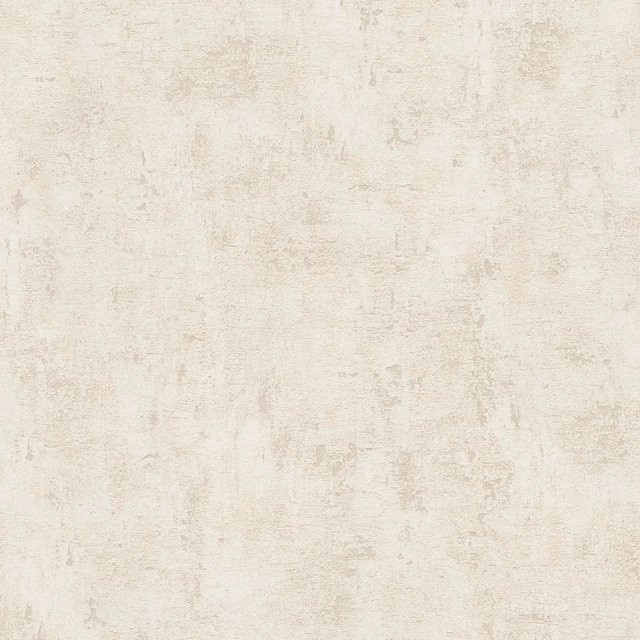 Profhome Tapete Uni Matt Creme Non-Woven B: 0,53 m, L: 10,05 m - Bild 1