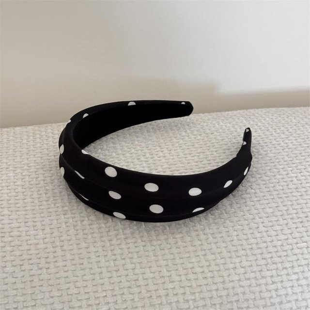 YULIN Stirnbänder Damen, Polka Dots Print - Bild 1