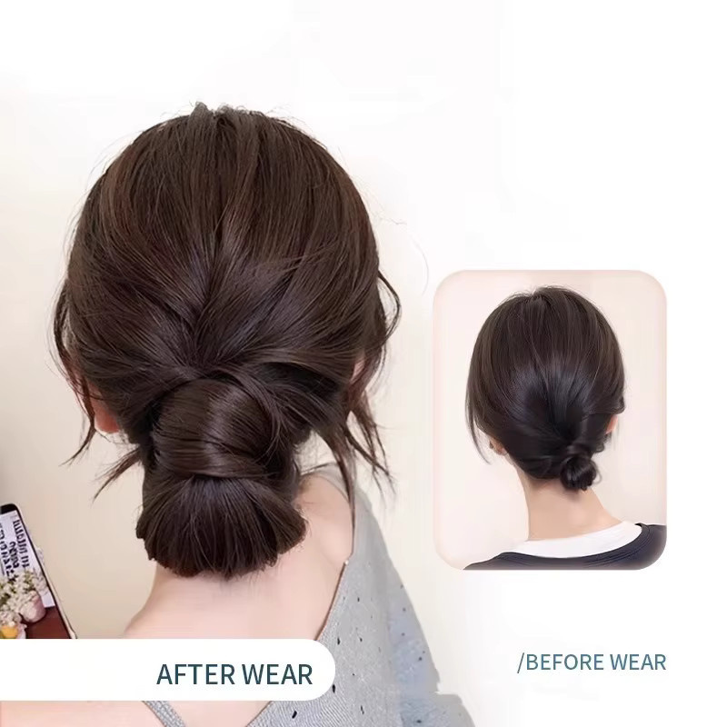 Sommer4 Synthetischer Haarknoten, Haarspange, Damen - Bild 3